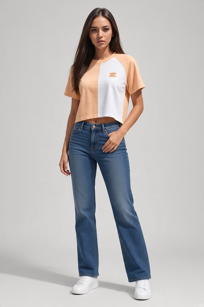 Croptop Luna Bicolor