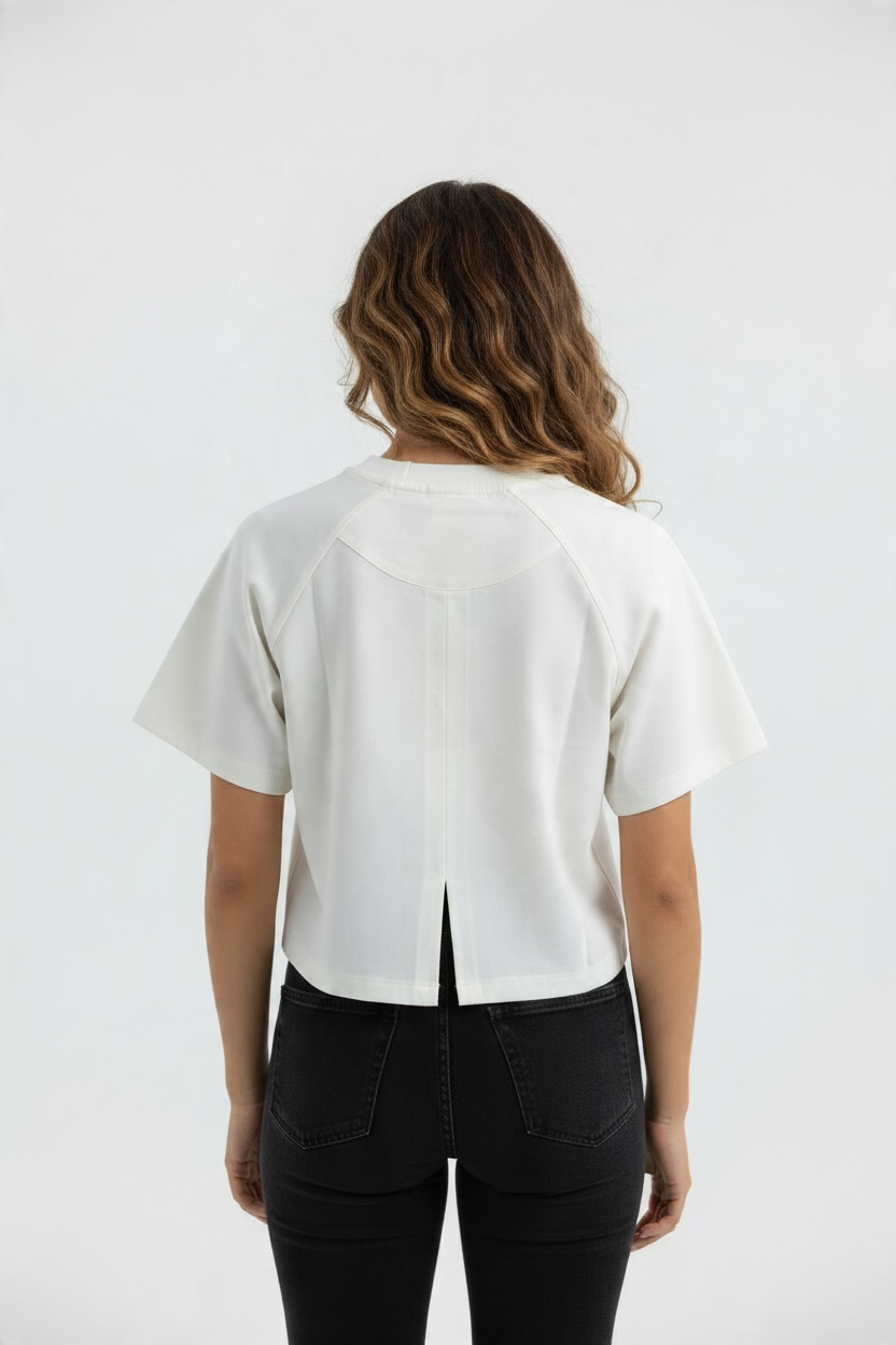 Croptop Luna bordado