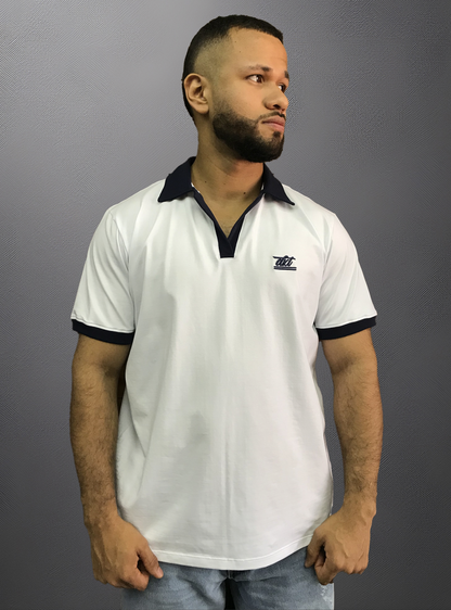 POLO CUELLO SPORT COMBINADO