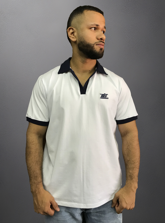 POLO CUELLO SPORT COMBINADO