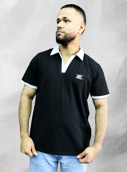 POLO CUELLO SPORT COMBINADO
